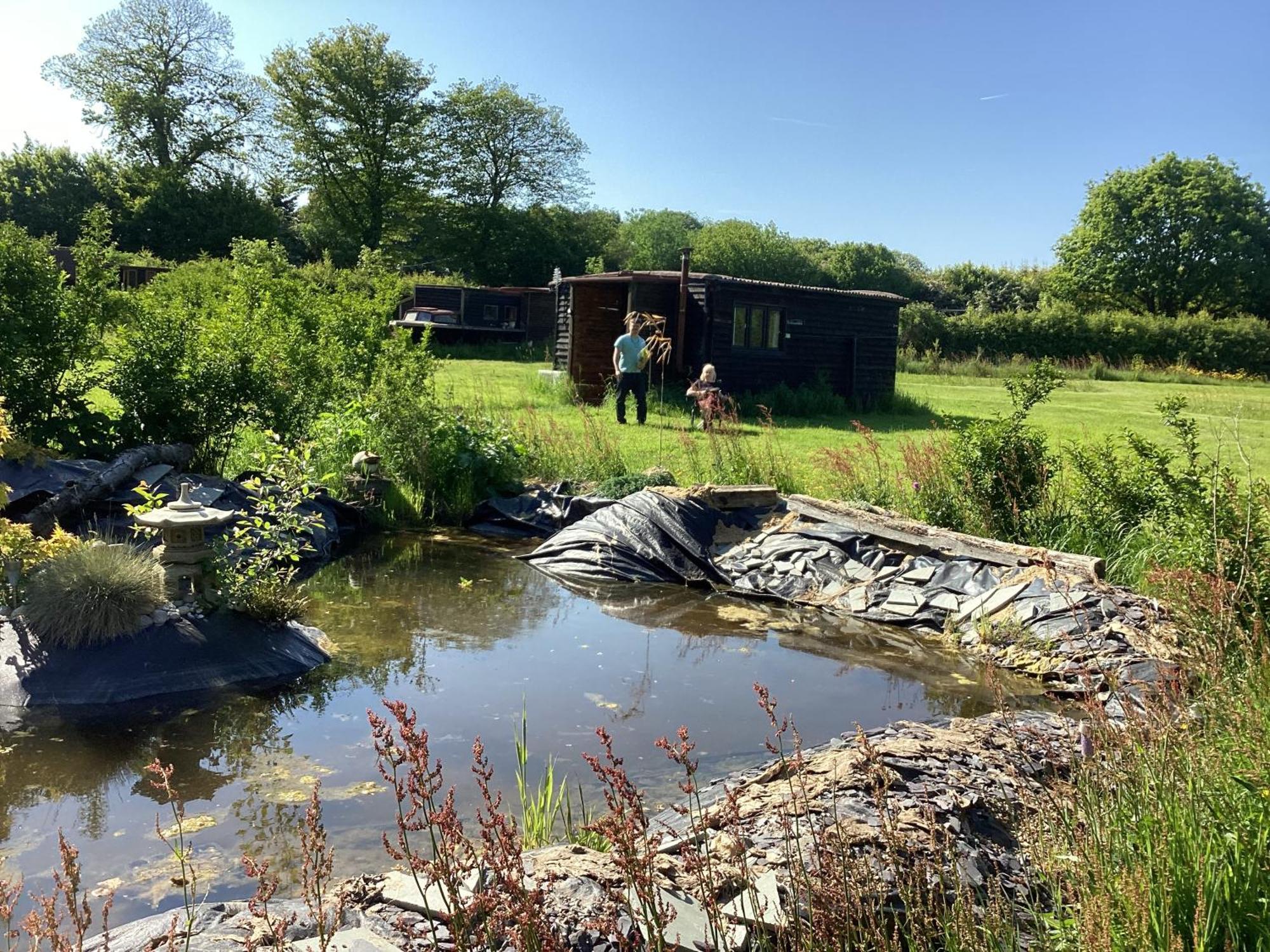 Vigo Retreat Boat Yurt Bed and Breakfast Wrotham Exterior foto